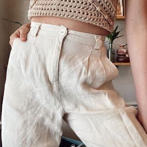 Vintage Linen Pants